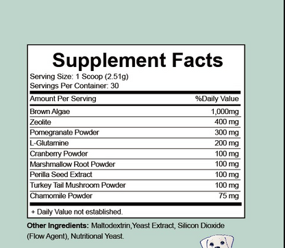 Breath Buddy Daily Dental Powder for Pets